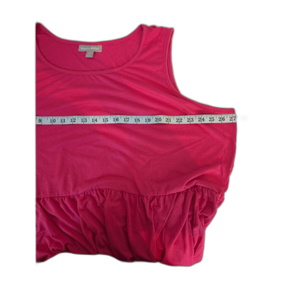 Women's Woman Within Plus Size Colorblock Tiered Dress Size 2X - Picture 4 of 7